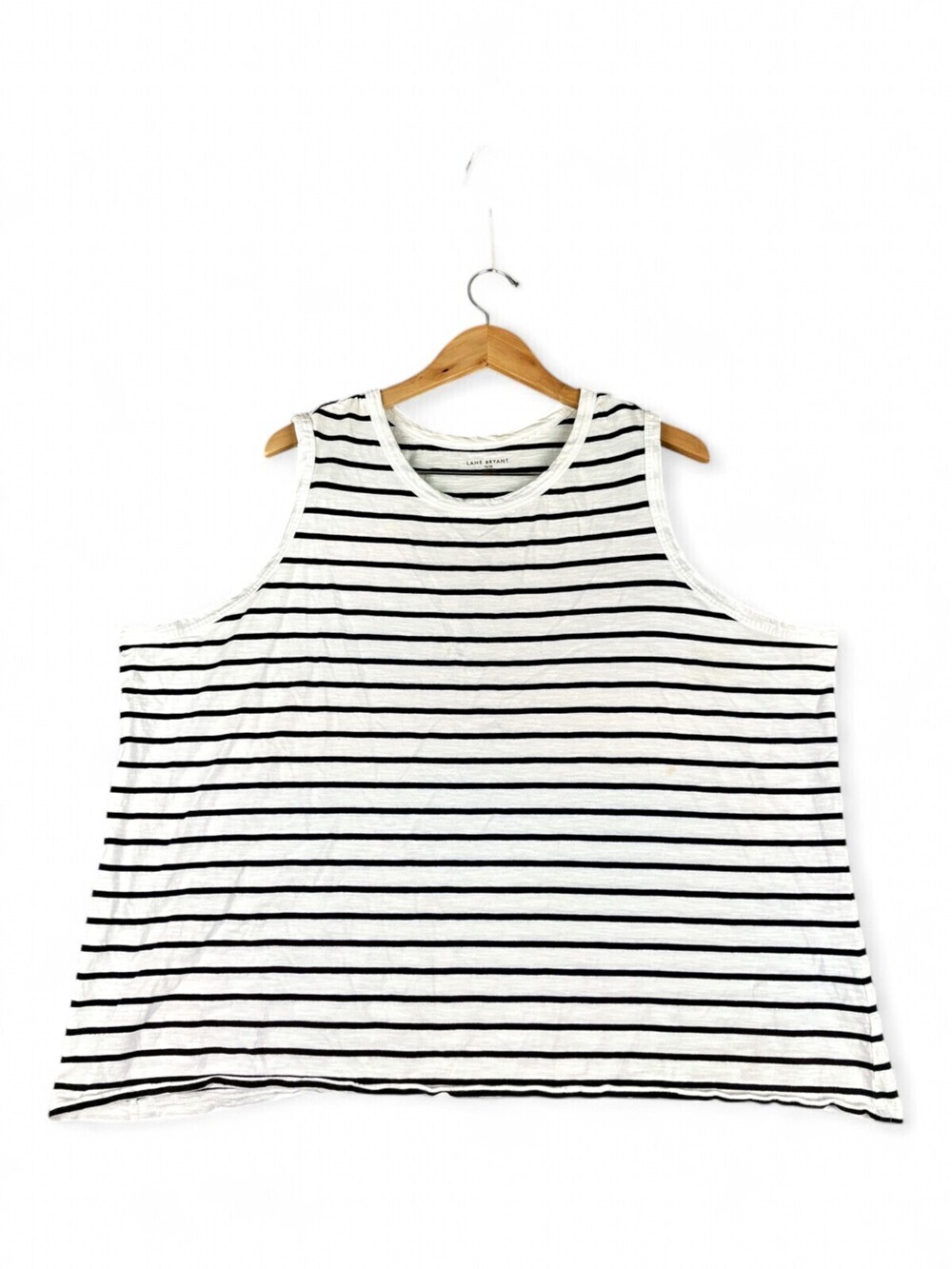 Lane Bryant Plus Striped Tank Top Size 26